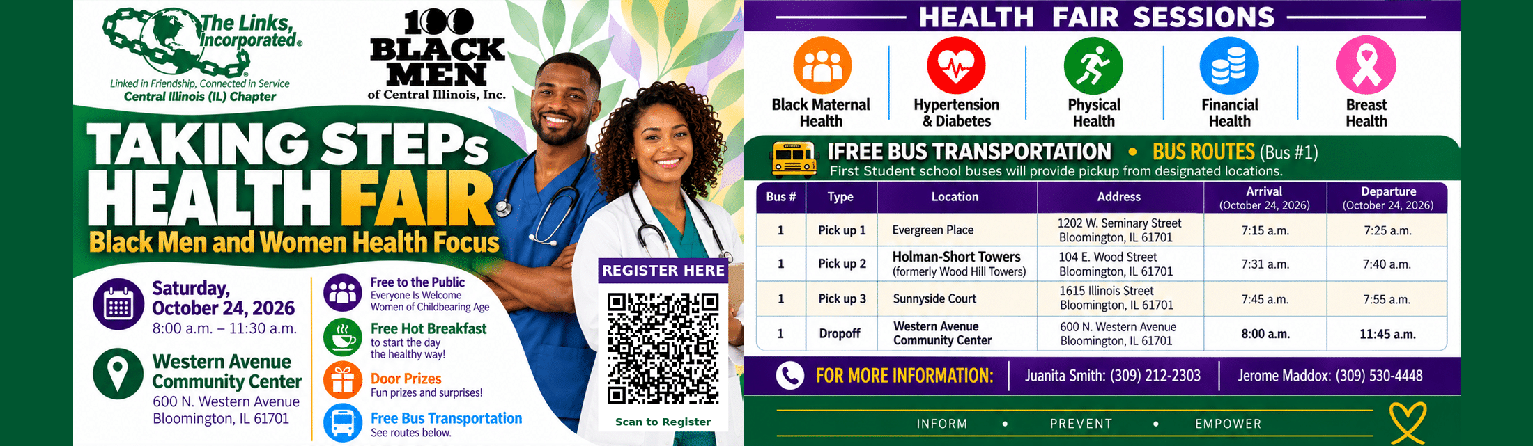 Taking STEPs Health Fair